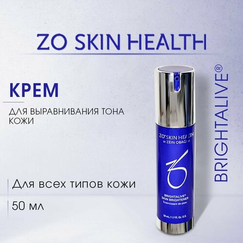 ZO Skin Health Брайталайв Крем для выравнивания тона кожи (BrightalivSkin Brightener) / Зейн Обаджи , 50 мл zein obagi zo skin health gel sunscreen spf50 солнцезащитный крем гель 45г