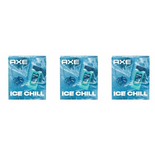 Axe Подарочный набор Ice Chill, 300 мл, 3 шт