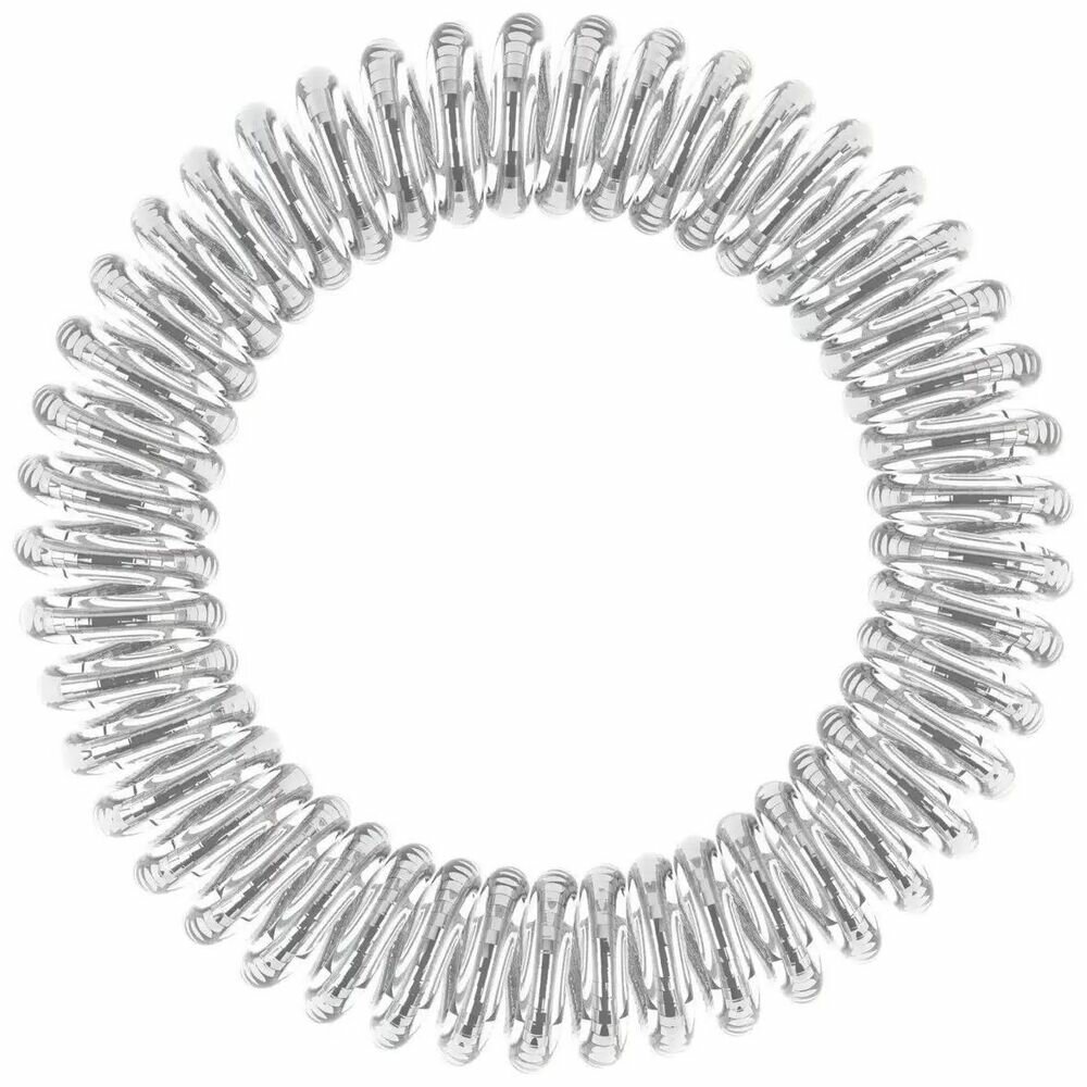Invisibobble Резинка-браслет для волос Chrome Sweet Chrome мерцающий серебряный (Invisibobble, ) - фото №3