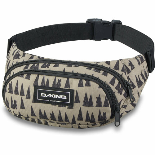 Сумка поясная DAKINE Hip Pack, черный, коричневый