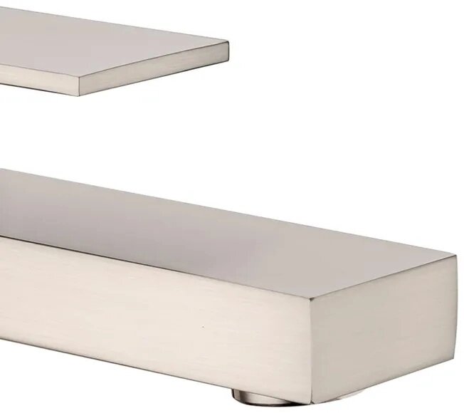 Cмеситель для раковины Grocenberg GB2008 Никель, стандартный, керамический картридж — фото 1