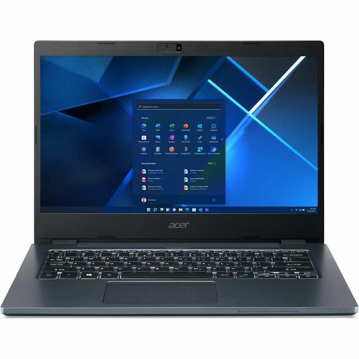 14" Ноутбук Acer TravelMate P4 TMP414-51-50CR, i5-1135G7, 16/512ГБ SSD без ОС, NX. VPAER.00C, синий