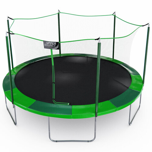 Батут DFC UPPER BOUNCE 15FT батут с защитной сеткой 244 см 8ft green glade большой каркасный уличный батут с лестницей для дачи для детей и взрослых максимальный вес 100 кг