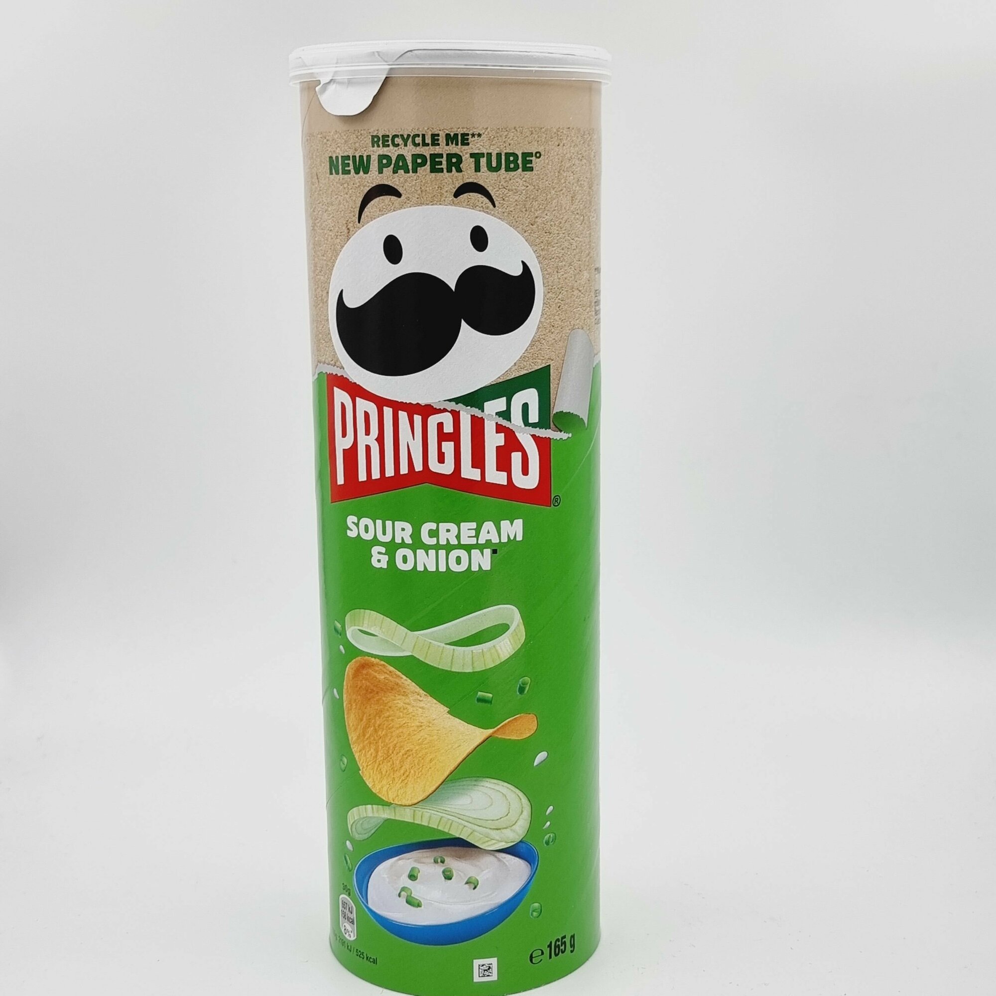 Чипсы картофельные PRINGLES SOUR CREAM & ONION Сметана и Лук 165 г