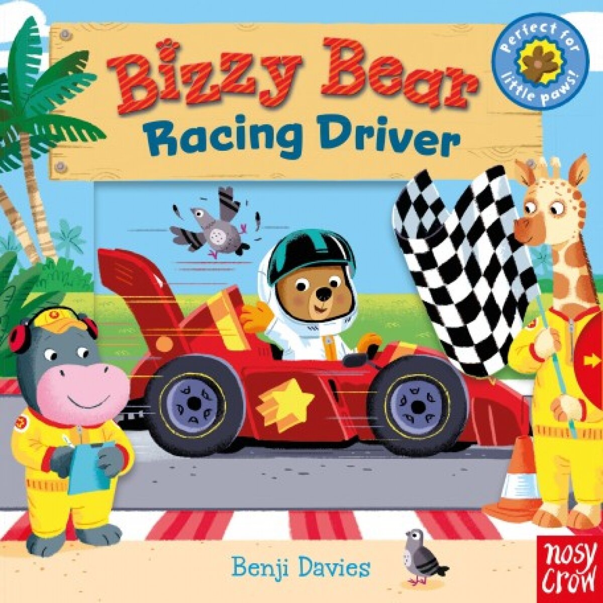 Davies Benji "Bizzy Bear: Racing Driver. Board book" картон - фото №3