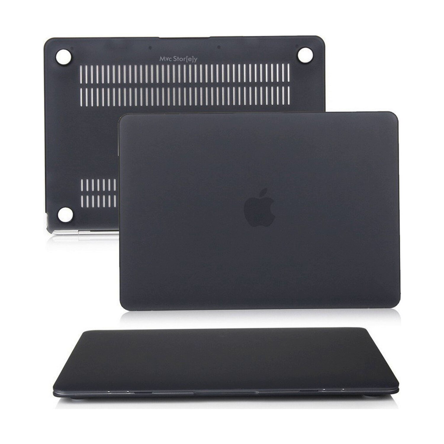 Чехол пластиковый MyPads для ноутбука MacBook Pro 13.3 дюйма A1706/A1708/A1989/A2159/A2251/A2289 черный