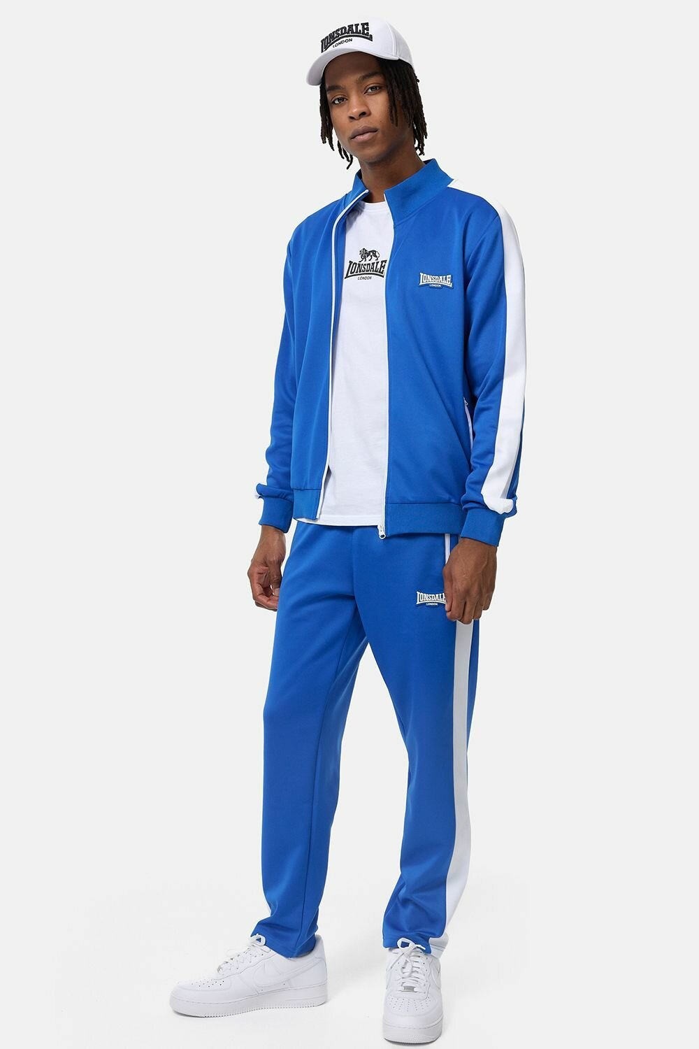 Костюм спортивный LONSDALE, размер XL, синий