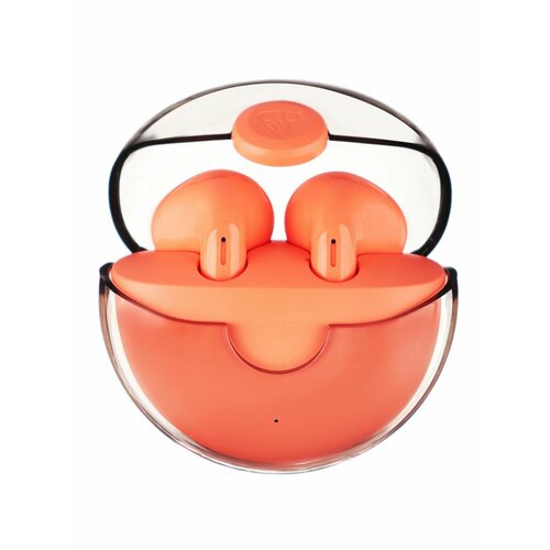 BY Наушники беспроводные TWS Spirit 30300мАч оранжево-красный 199400₽