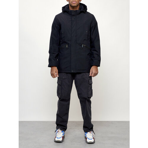 фото Куртка , размер m, темно-синий нет бренда