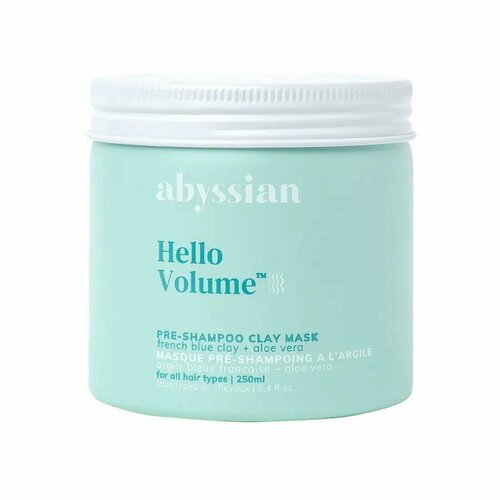 Abyssian Маска перед нанесением шампуня Volumizing Pre-Shampoo Clay Mask 250 ml