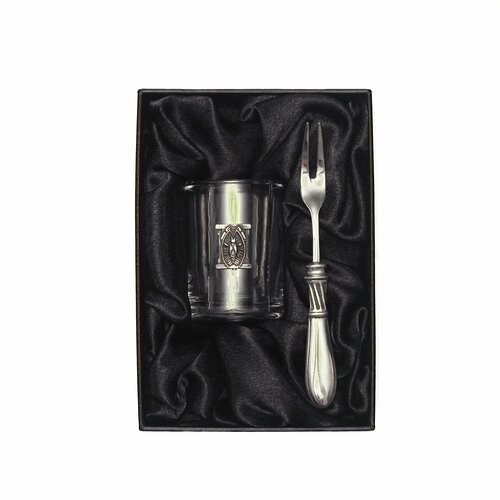 Подарочный набор стопка с накладкой знак зодиака 