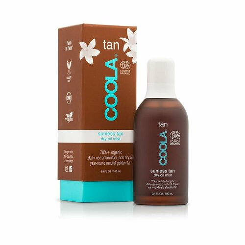 Coola, Автозагар Сухое масло мист Sunless Tan Dry Oil Mist 100ml сухое масло автозагар для тела sunless tan dry oil mist 100мл