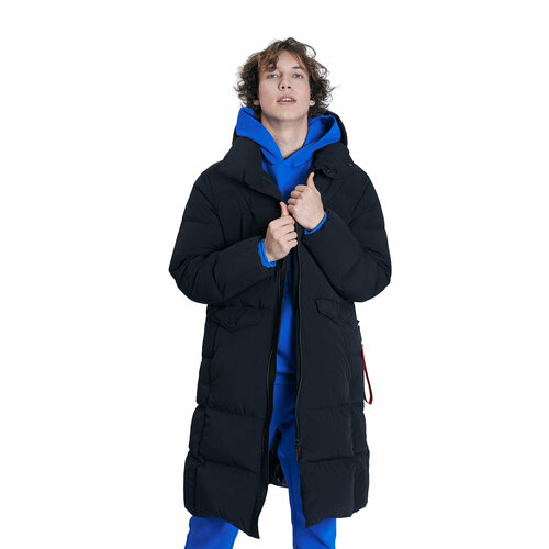 Пуховик , размер L, черный