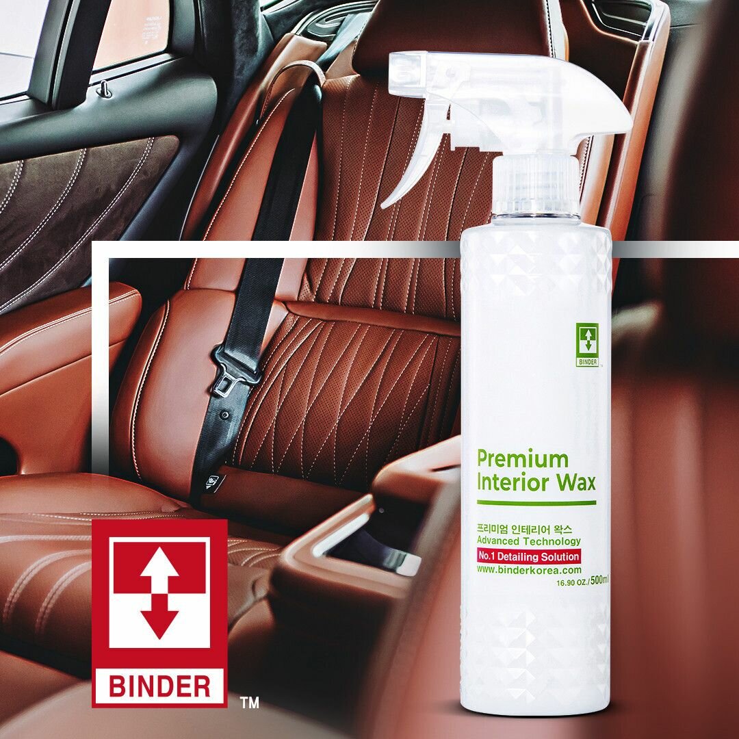 фото BINDER Premium Interior Wax Кондиционер для кожи и пластика 500мл