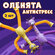 Игрушка-олень "Поп-трубки" с пружинками на присосках, оранжевый/ф...