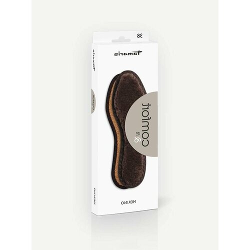 Стельки из мериносовой шерсти, р. 40 Tamaris, Коричневый 40