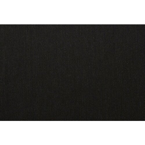 Ткань Шерсть костюмная диагональ чёрно-графитовая, ш154см, 0,5 м
