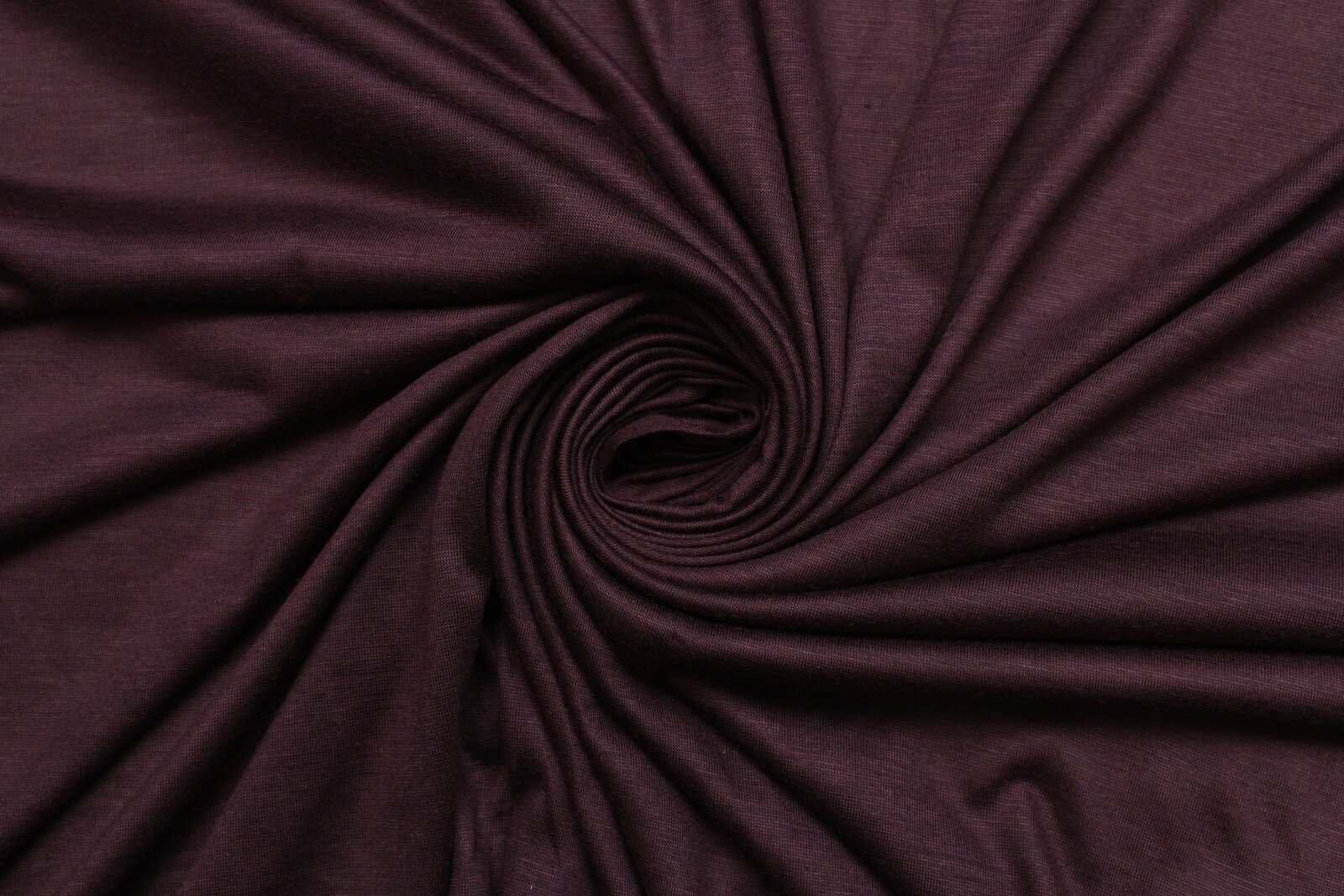Ткань Трикотаж-вуаль стрейч тёмно-сливовый, ш134см, 0,5 м