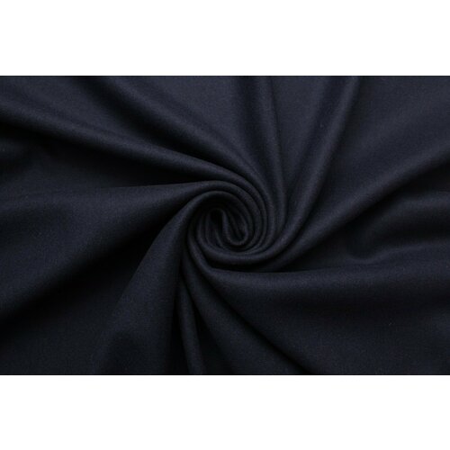 Ткань пальтовая Gil Sanders тёмно-синяя, ш150см, 0,5 м