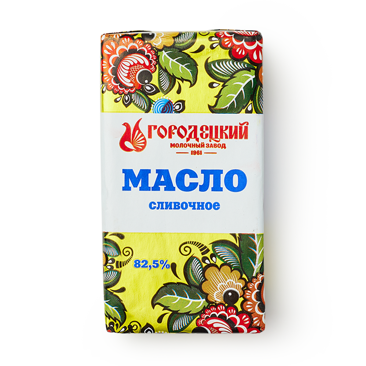 Масло сливочное Городецкий молочный завод "Городецкий", 82,5%, 180 г