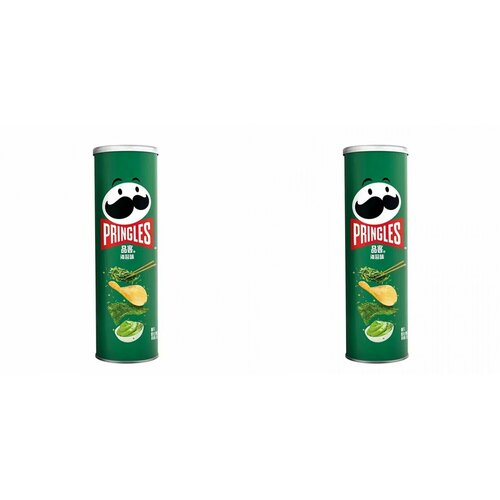 Pringles Чипсы Со вкусом васаби и нори, 110 гр, 2 шт