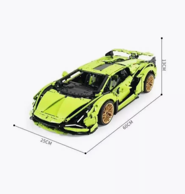 Конструктор Technic "Lamborghini Sian FKP 37" 3696 деталей — фото 1