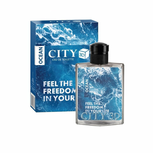 CITY Parfum CITY 3D Ocean туалетная вода 90 мл для мужчин