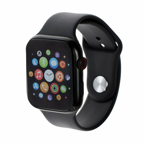 Смарт-часы MB MObility mft-50 144 Amoled пульсомер шагомер черные 364800₽