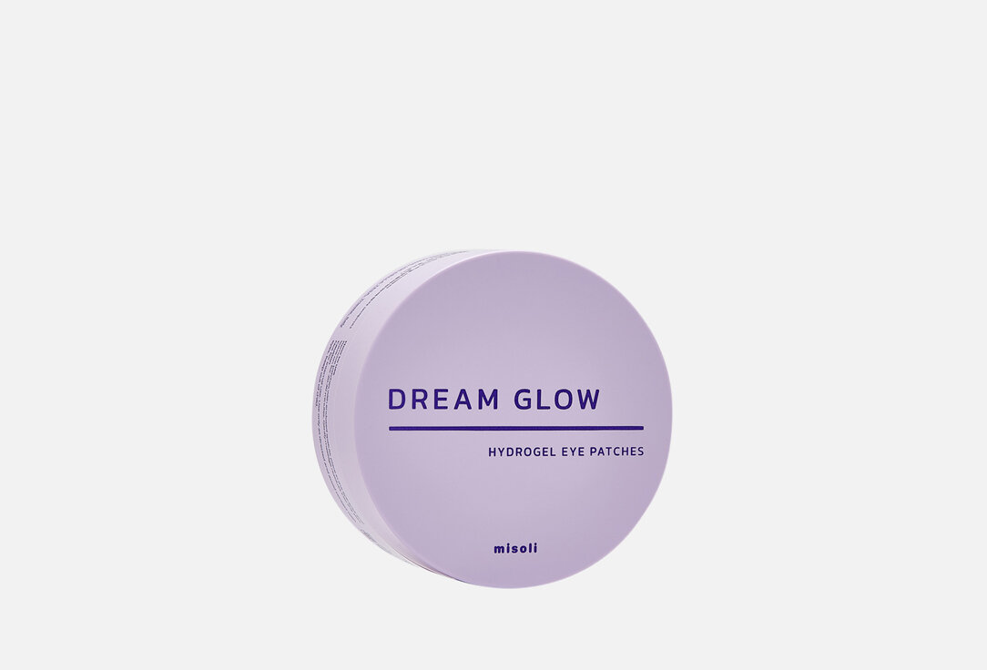 Гидрогелевые патчи для сияния кожи MISOLI DREAM GLOW / количество 60 шт