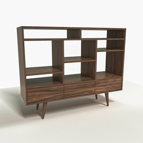 Этажерка аксай Перуница Орех массив