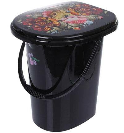 фото Ведро туалет SMART SOIUTION садко 20Л INGREEN 385*350*425 П-Ц