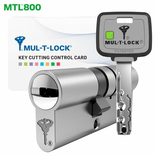 Цилиндровый механизм Mul-T-Lock MTL800 80 кл/в (45*35В) цилиндр премиум / личинка для замка