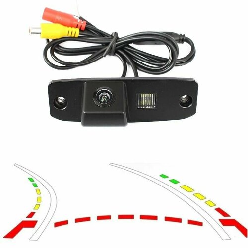 Камера заднего вида Хендай Туссан 2004-2015 Динамическая разметка Hyundai Tucson 2950₽