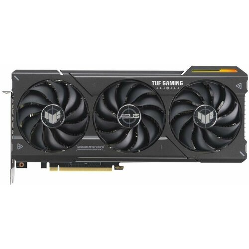 Видеокарта Asus PCI-E 4.0 TUF-RTX4070-O12G-GAMING NV RTX4070 12288Mb 192 GDDR6X Ret видеокарта asus pci e tuf gtx1660ti o6g evo gaming nvidia geforce gtx 1660ti 6144mb 192 gddr6 1500 1