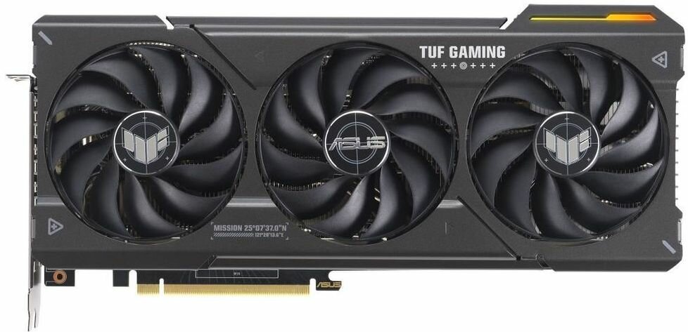 Видеокарта Asus PCI-E 4.0 TUF-RTX4070-O12G-GAMING NV RTX4070 12288Mb 192 GDDR6X Ret