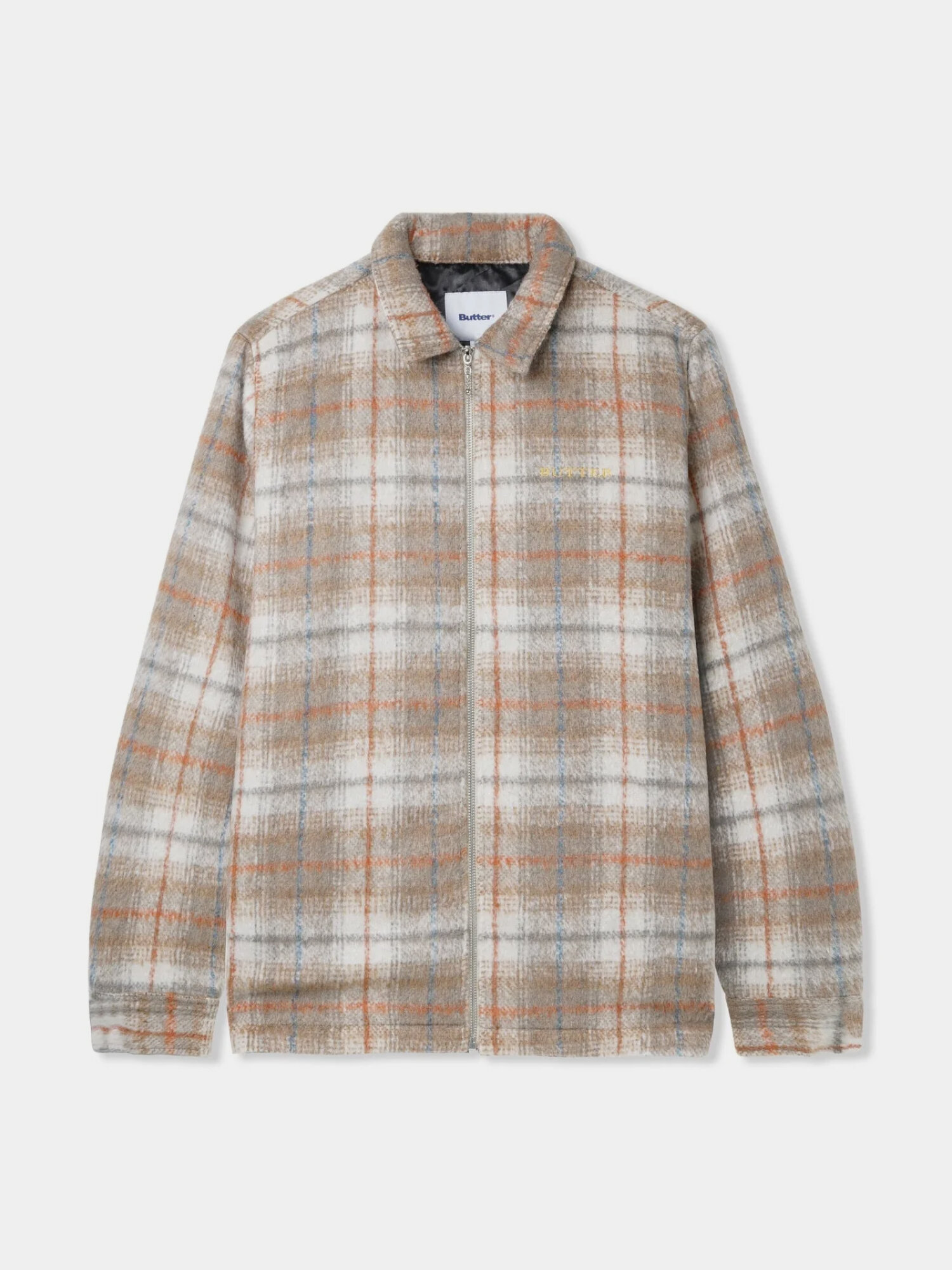 Куртка-рубашка Butter Goods Plaid Flannel Zip