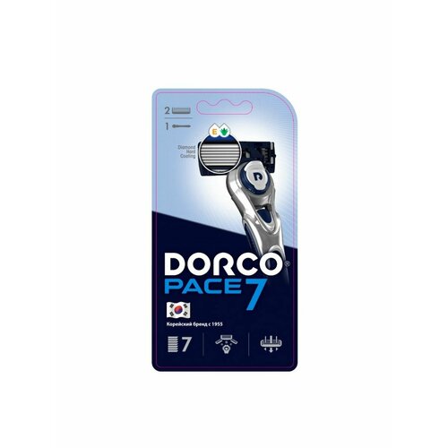 Бритвы безопасные DORCO синий бритвы безопасные parman желтый