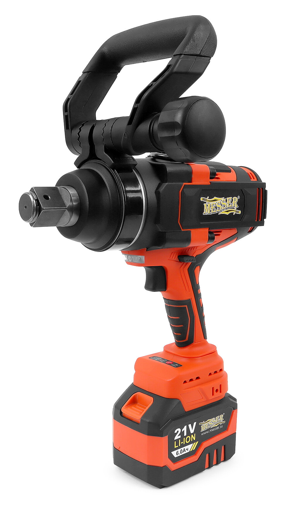 фото Аккумуляторный гайковерт Messer T9300 с ударным механизмом 3000 Нм и аккумулятором 6 Ач