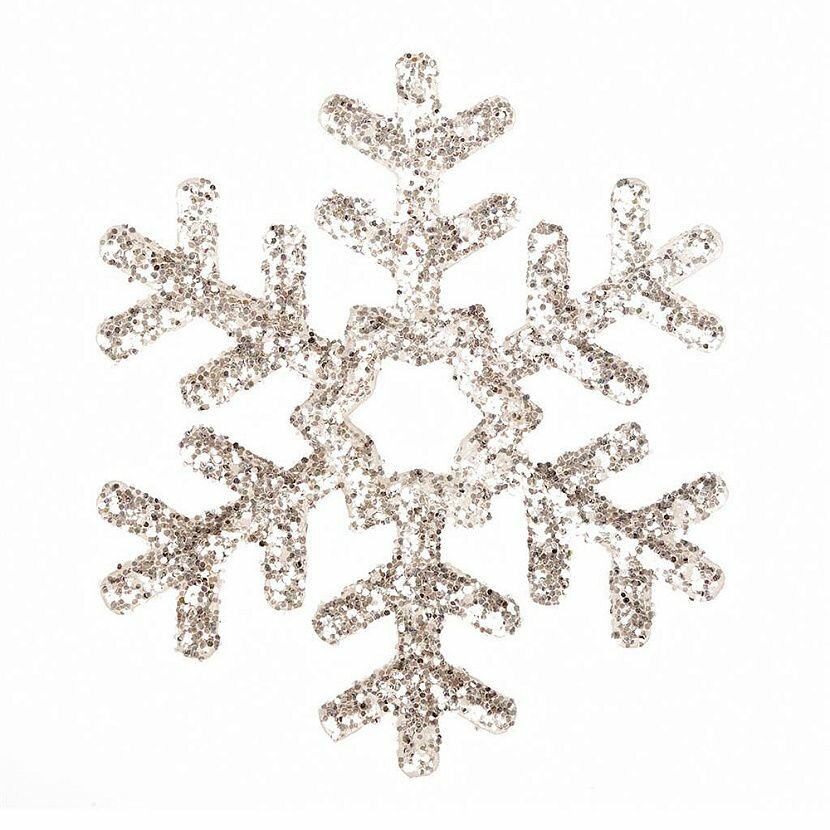 Sparkling Snowflake Набор новогодних украшений 6 шт. — фото 1