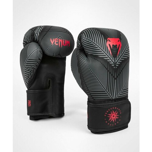 Боксерские перчатки тренировочные Venum Phantom - Black/Red (12 oz) боксерские перчатки тренировочные venum razor black gold 16 oz