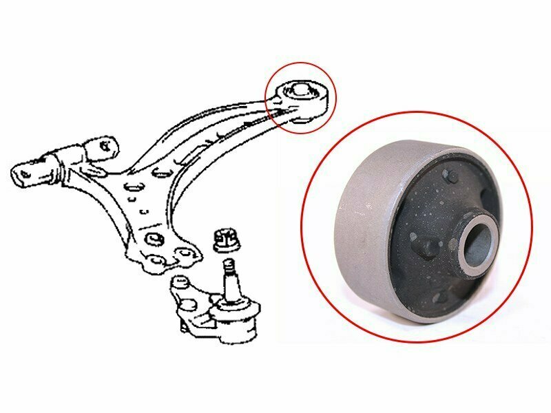 Сайлентблок переднго рычага здний HARRIER RX300 98-03 SAT ST-48655-48010