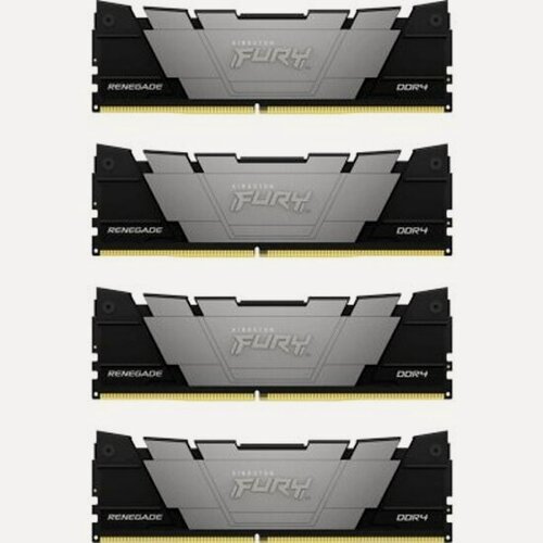 Изображение товара Оперативная память Kingston DDR4 32Gb (4x8Gb) 3600MHz PC-28800 CL16 1.35V FURY Renegade Black (KF436C16RB2K4/32)