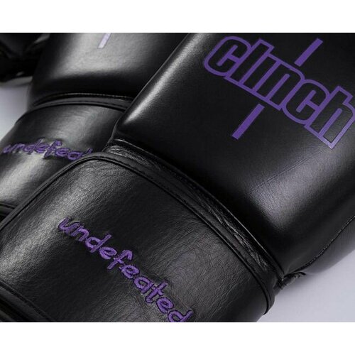C161 Перчатки боксерские Clinch Undefeated черные - Clinch - Черный - 16 oz