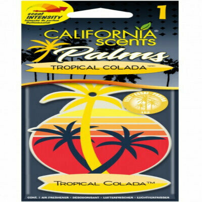 California Scents Ароматизатор Пальмы Тропический коктейль