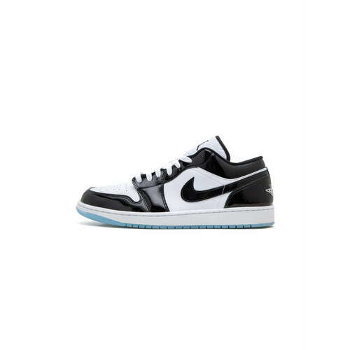 кроссовки nike air jordan 1 low размер 43 eu белый черный Кроссовки NIKE Air Jordan 1 Low SE, размер 6US(24СМ), черный