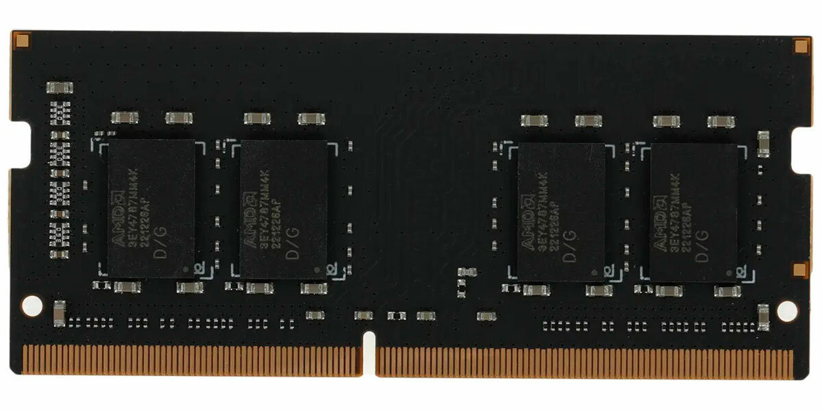 Модуль памяти SODIMM DDR4 8GB AMD PC4-21300 2666MHz CL16 1.2V RTL - фото №11