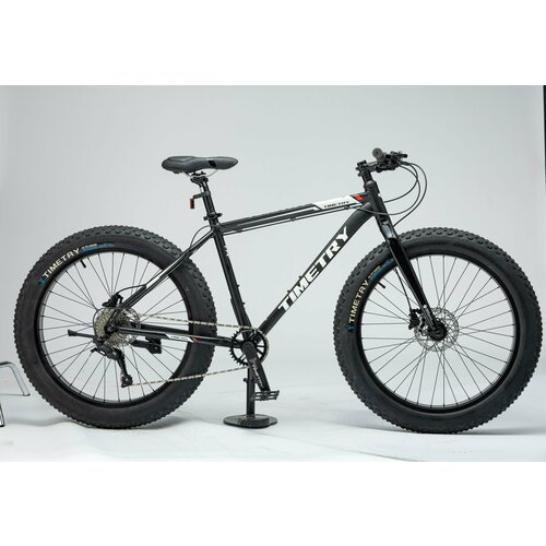 Велосипед фэтбайк Time Try ТT2199s 26 Гидравлические тормоза Алюминиевая рама 19 Взрослый Подростковый Унисекс черный 2850000₽