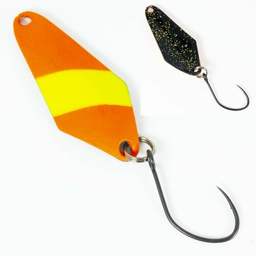 желтый, оранжевый, черный