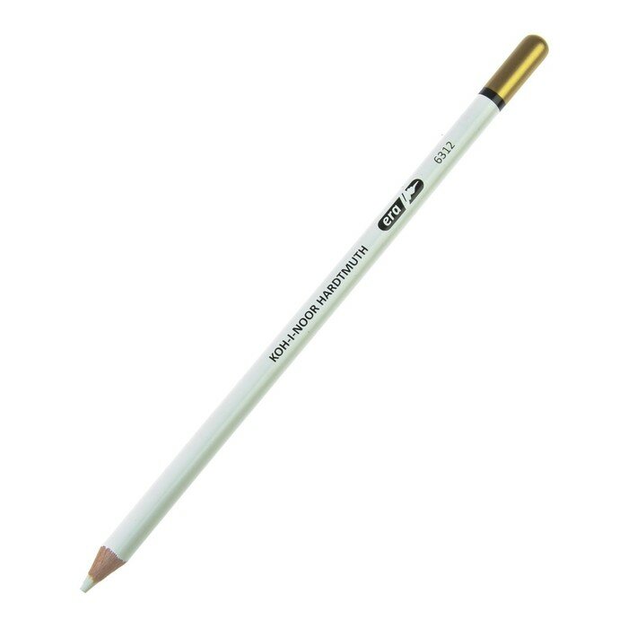 Ластик-карандаш KOH-I-NOOR "6312", белый, 175х7х7 мм (6312036001TD)