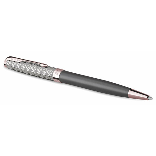 parker шариковая ручка sonnet premium k537 m 2119787 черный цвет чернил 1 шт Ручка шариков. Parker Sonnet Premium K537 (CW2119791) Metal Grey PGT M черн. черн. подар. кор.